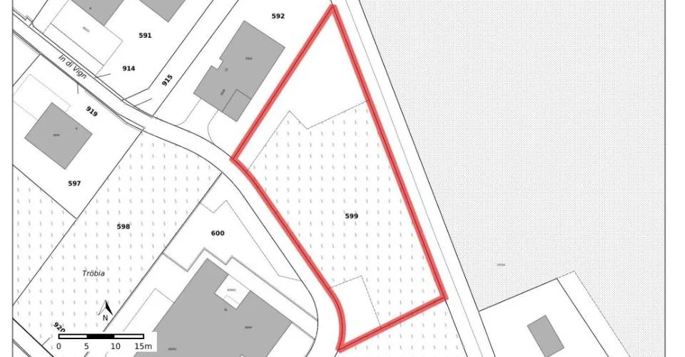 Flat building plot for sale in Cresciano, 6705 Riviera – photo 9 of 10