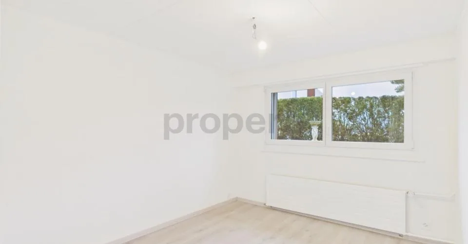 Modern 6.5 room row house with garden in La Neuveville