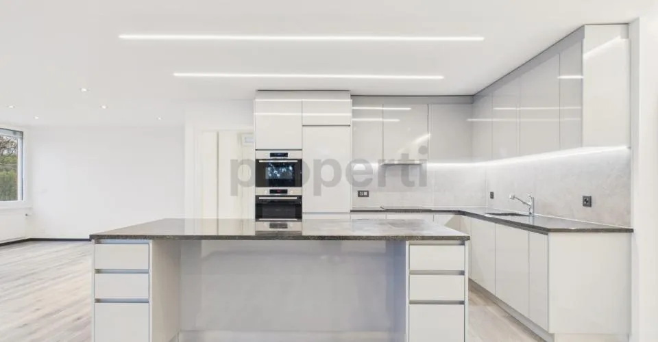 Modern 6.5 room row house with garden in La Neuveville