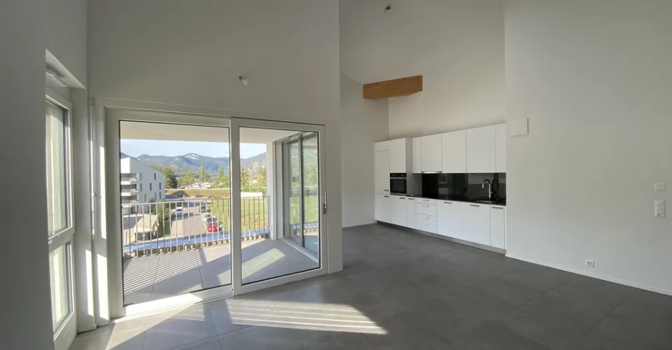 Vallorbe, dernier étage spacieux appartement neuf de 4.5 pièces – Foto 3 von 10