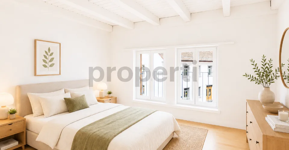 Helle 4.5-Zimmer-Dachwohnung mit Balkon und inklusive Nebenkosten i...