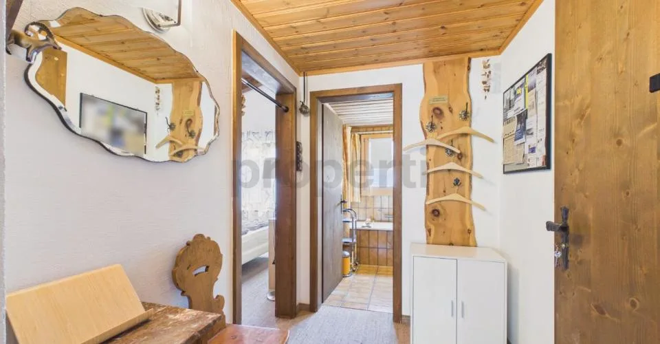 Appartamento attico arredato elegante di 2,5 stanze