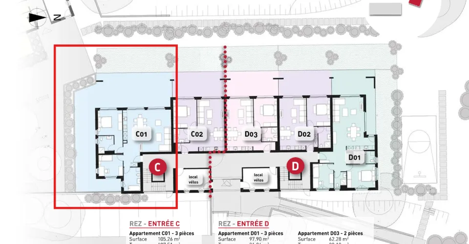 APROZ – APPARTEMENT DE 3.5 PIÈCES | INVESTISSEMENT OU RÉSIDENCE PRINCIPALE – Foto 7 von 7