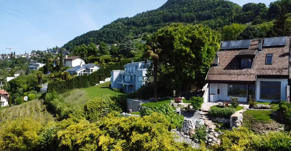 Villa mitoyenne de 165 m² – Vue panoramique à 270° sur le lac Léman | Montreux – photo 14 sur 17