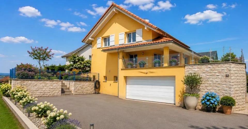 Une villa avec des colonnes, dans le Gibloux.. Oui oui, vous avez bien lu. – Foto 6 von 16