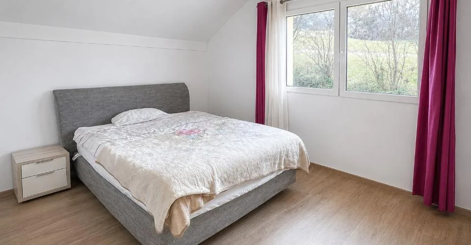 Une villa avec des colonnes, dans le Gibloux.. Oui oui, vous avez bien lu. – Foto 14 von 16