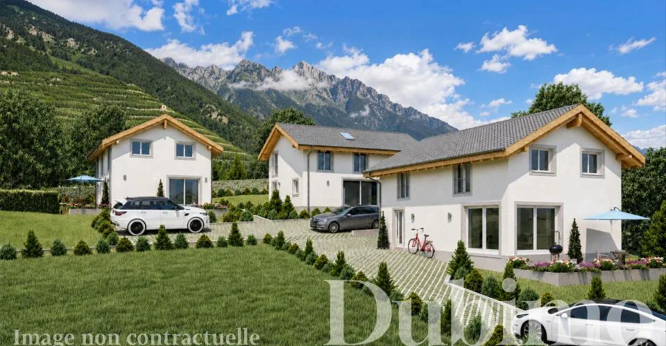 VILLAS INDIVIDUELLES DE 5.5 PIÈCES AVEC VUE SUR LA VALLÉE DU RHÔNE – Foto 6 von 9