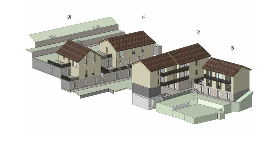 Nouveau complexe résidentiel Sassa à Gnosca - Grand appartement 5.5 pièces avec jardin – photo 5 sur 11