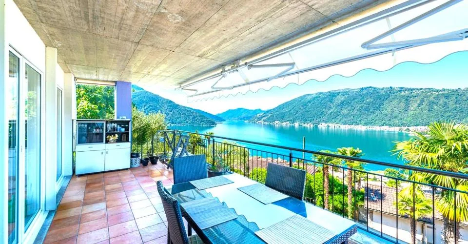 Affascinante casa indipendente da 4.5 locali con vista lago e potenziale di espansione a Bissone – foto 15 di 16