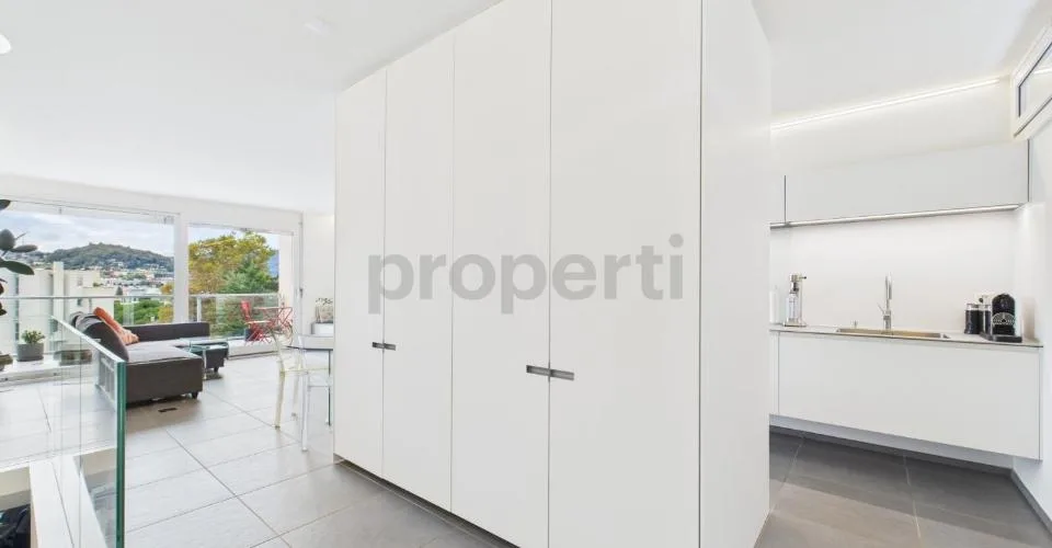 Dachgeschoss-Duplex 4,5 Zimmer Renoviert in Massagno - Erstwohnsitz und Zweitwohnsitz – Foto 2 von 24