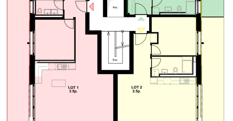 Chalet de charme, terrasse Sud 44 m² et vue alpine dégagée _ LOT 1 : Un 3.5 Pièces Rare – photo 4 sur 16