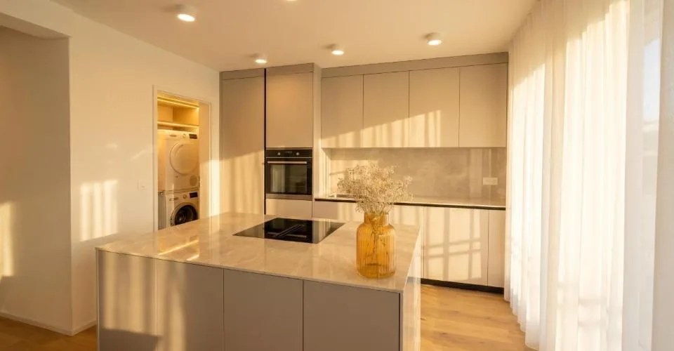 Top Moderne und Renovierte Wohnung mit Wintergarten-Balkon – photo 4 of 13