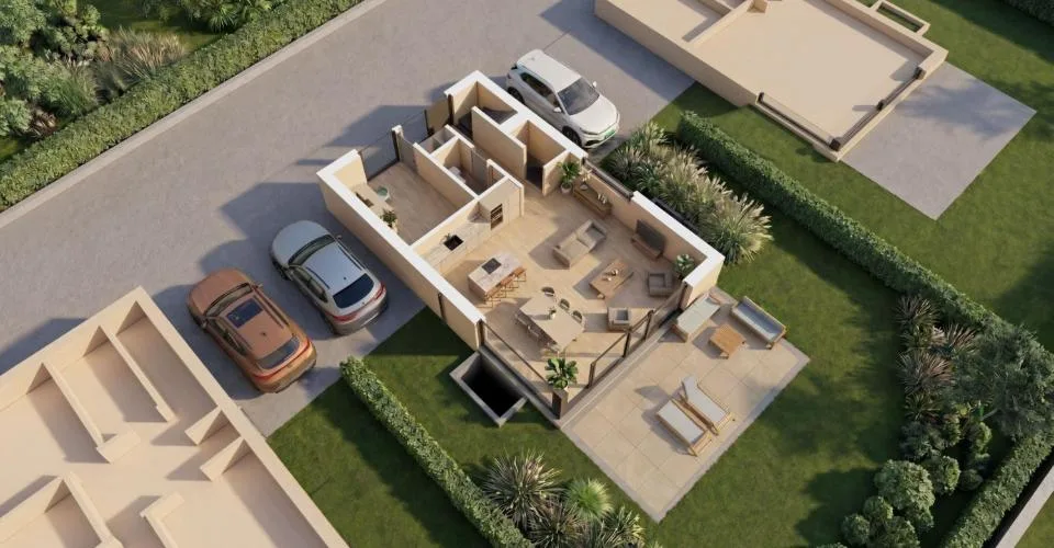 Volumes généreux, construction neuve sur 3 niveaux et jardin privatif – foto 4 di 8