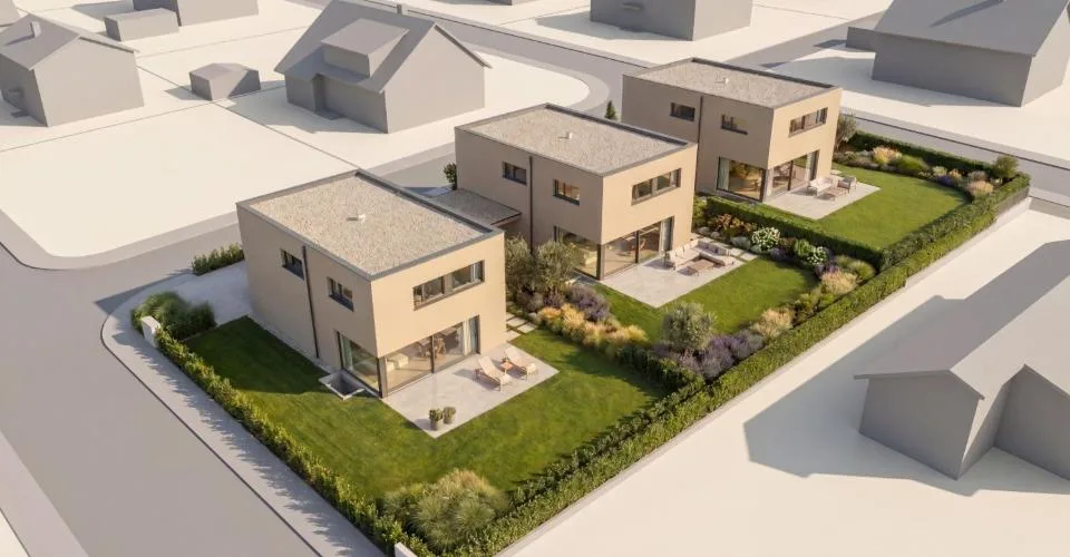 Volumes généreux, construction neuve sur 3 niveaux et jardin privatif – foto 2 di 8