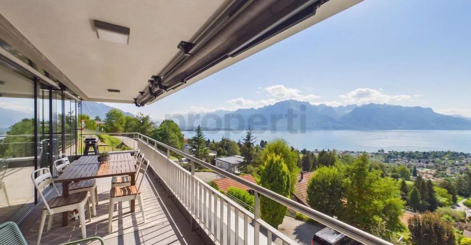 Panoramablick auf den Genfersee, neu gebaute Immobilie von 2020 mit Parkplatz – Foto 11 von 26