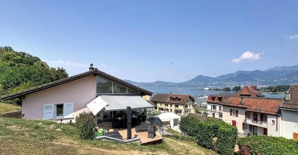 Villa 5.5 rooms with 4 bedrooms and panoramic view of Lake Geneva, Bouveret – photo 12 of 22