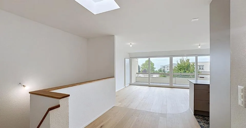 Magnifique appartement en duplex avec balcon et jardin