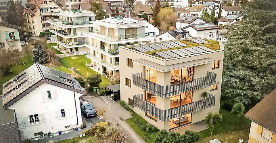 A vendre sur plan, appartement contemporain au 1er étage – foto 4 di 5