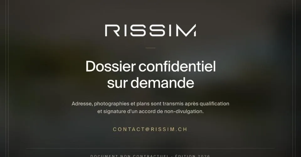 Cologny -- villa contemporaine, le Léman en toile de fond – Foto 4 von 4