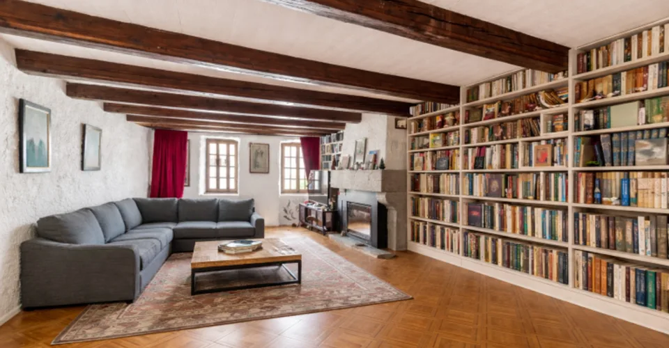 Maison villageoise de caractère balcon en toiture avec très belle vue – Foto 5 von 26
