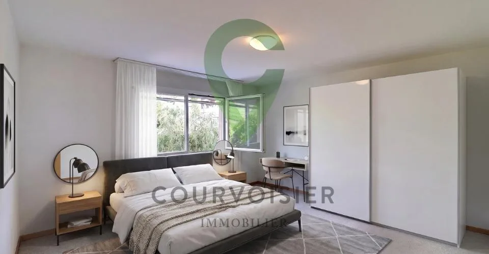 BEL APPARTEMENT DE 4,5 PCES, VUE LAC ET ALPES PROCHE DES COMMODITES – photo 1 sur 26