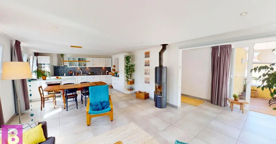 Geist eines Hauses für dieses superbe dreistöckige Familienhaus mit 4 Zimmern in Yens – Foto 2 von 23