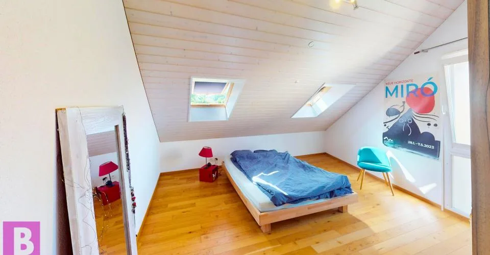 Geist eines Hauses für dieses superbe dreistöckige Familienhaus mit 4 Zimmern in Yens – Foto 10 von 23