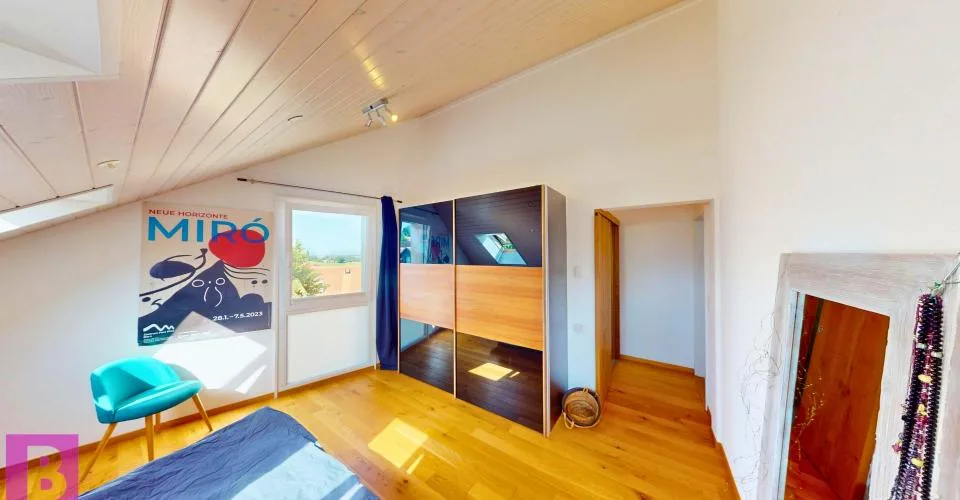 Geist eines Hauses für dieses superbe dreistöckige Familienhaus mit 4 Zimmern in Yens – Foto 11 von 23