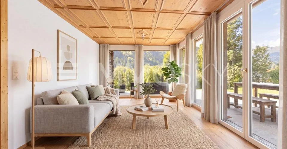 Viel Charme, viel Platz und ein grosszügiges Studio mit eigenem Zugang – Foto 1 von 13
