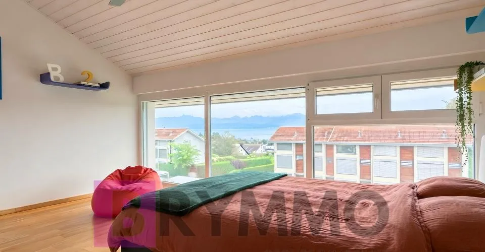 Belle échappée sur le lac pour cette maison familiale d’angle à Mont-sur-Rolle – Foto 14 von 31