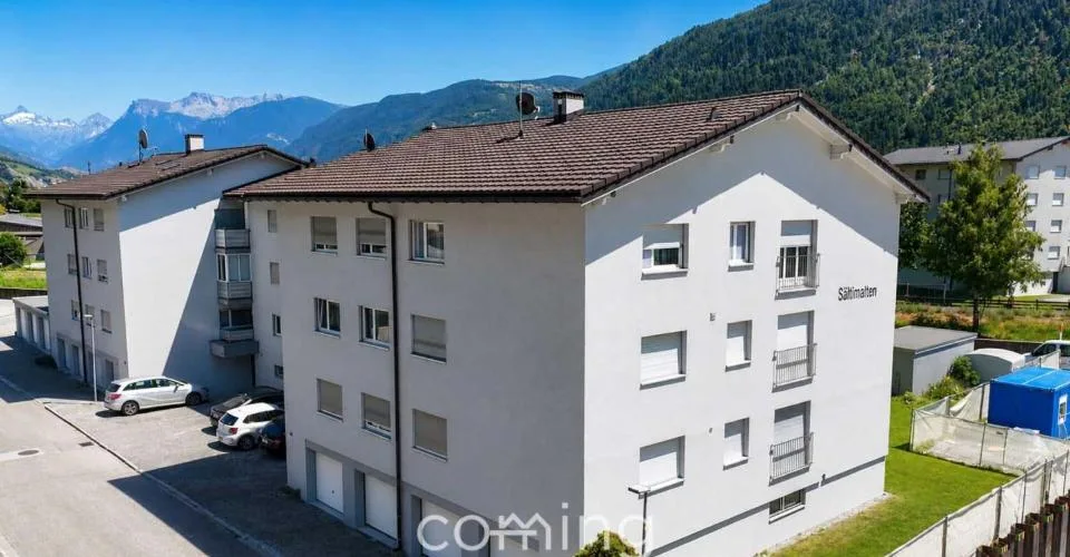 Gepflegte 4.5 Zimmerwohnung in Steg-Hohtenn mit sonnigem Balkon und Bergsicht – foto 13 di 27