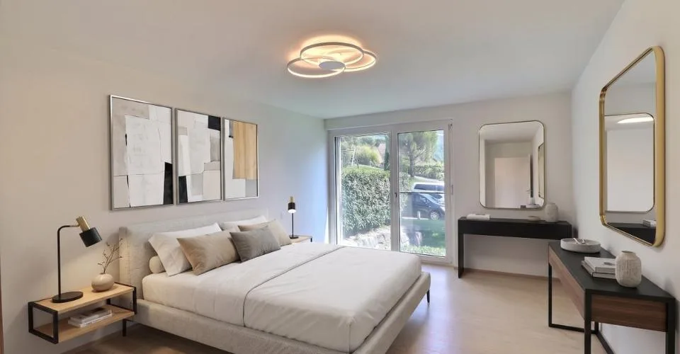 Wohnung mit 5,5 Zimmern und grandiosem Blick in sehr gutem Zustand – Foto 10 von 26