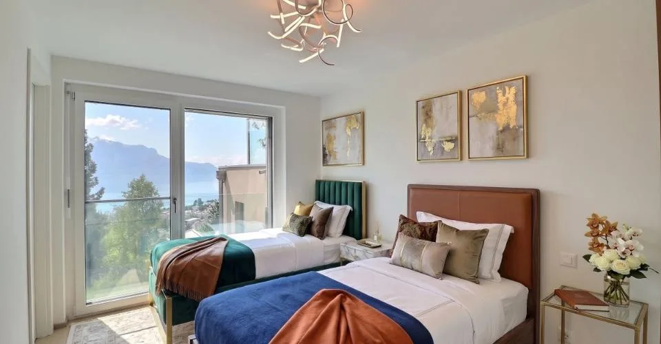 Wohnung mit 5,5 Zimmern und grandiosem Blick in sehr gutem Zustand – Foto 11 von 26