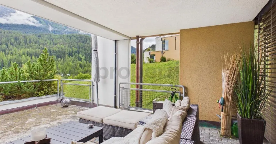 Invest or Live in Scuol: Primary/Secondary Residence, 3.5 Room Terrace Apartment – photo 23 of 24