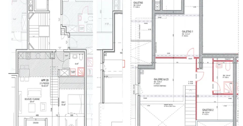 Magnificent 2½ room duplex with large mezzanine