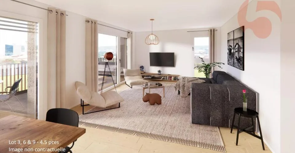 Prachtvolle Wohnung mit 20.8 m2 Terrasse – Foto 12 von 13