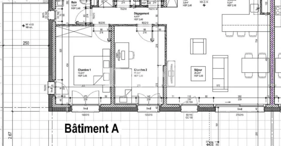 Très bel appartement de 3.5 pièces au rez-de-chaussée avec terrasse et jardin