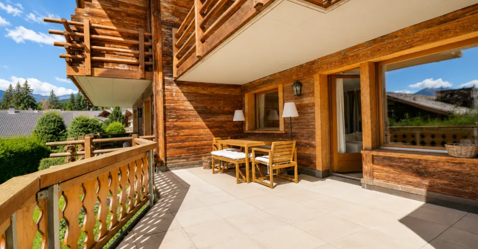 Spacieux duplex de trois chambres avec jardin privatif - à louer à Verbier – Foto 3 von 13