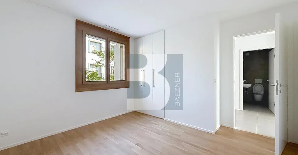 Maison mitoyenne neuve de 6 pièces avec jardin privatif, terrasse et vue dégagée