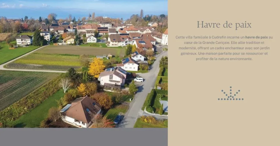 Magnifique villa familiale avec vue panoramique à Cudrefin – Foto 2 von 11
