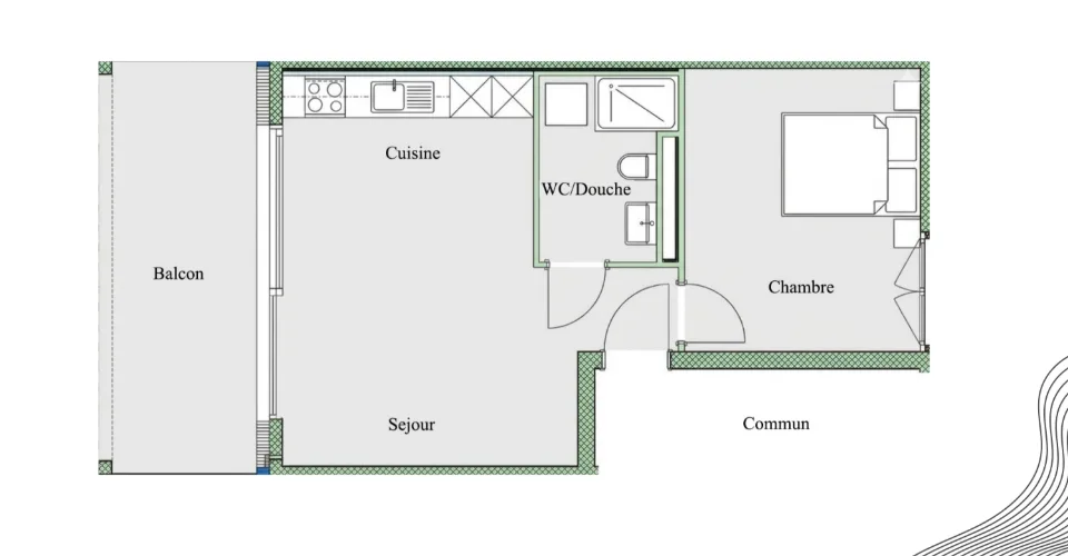 2 Appartements modernes de 2,5 pièces à Riddes pour investissement - ensembles ou separés avec garage – foto 6 di 14