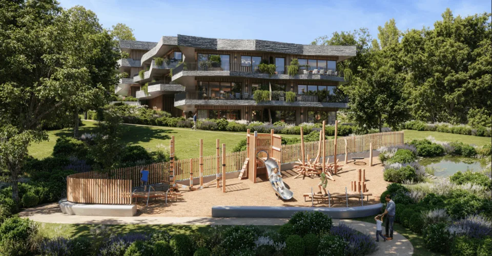 NEUBAUWOHNUNG UMGE BEN VON GRÜN – Foto 6 von 11