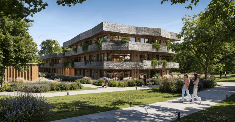 NEUBAUWOHNUNG UMGE BEN VON GRÜN – Foto 4 von 11
