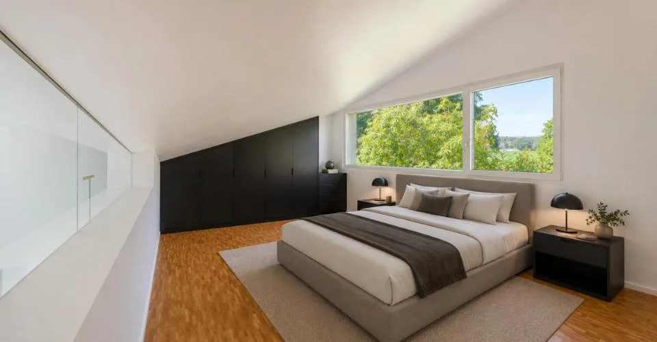 Einzigartig - Individuelle Architekten-Villa mit Pool in Mont-sur-Lausanne – Foto 18 von 26
