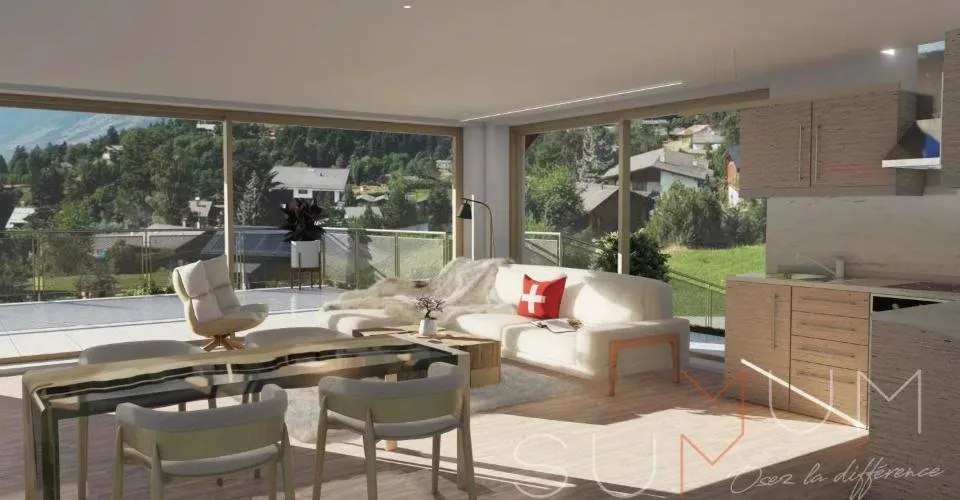 Rare - Attique 4.5 pièces avec vue panoramique - Résidence principale – Foto 11 von 17