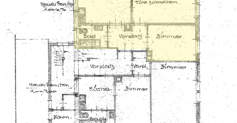 3 Zimmer Wohnung, 4102 Binningen