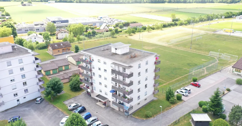 Proche des commerces et vue sur la verdure