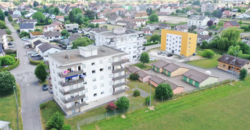 Proche des commerces et vue sur la verdure