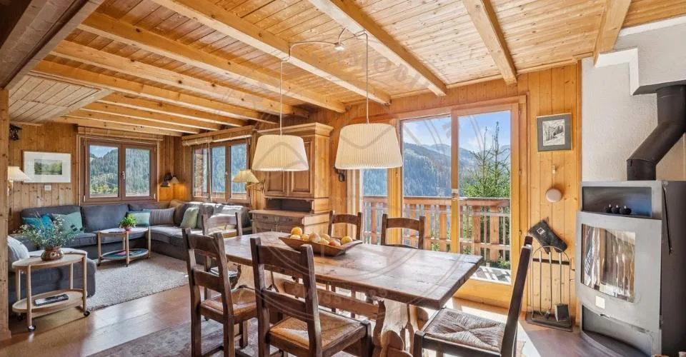 Chalet incantevole sulle alture di Morgins – foto 2 di 10