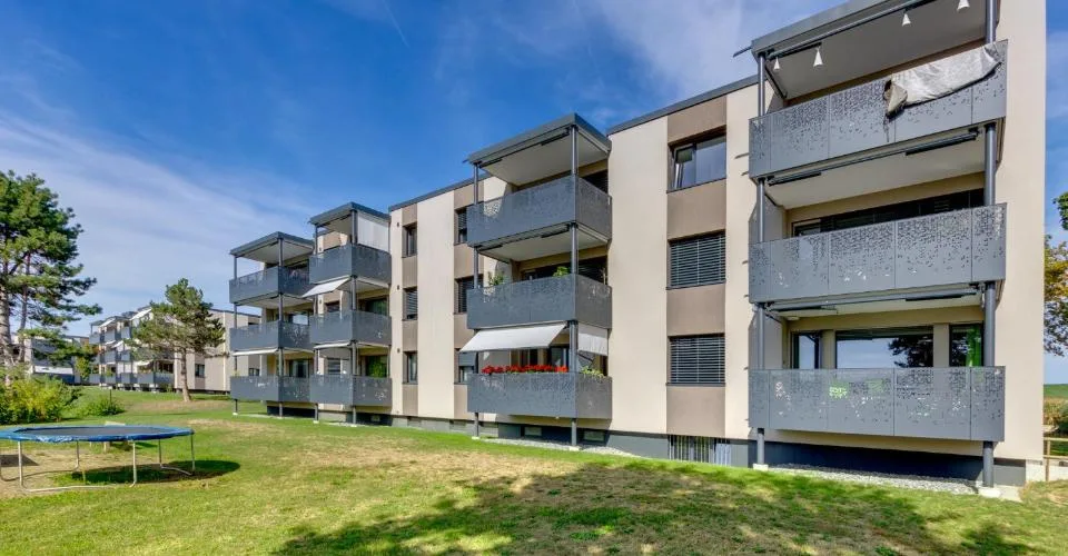 Mountain view wanted? Attractive 3.5-room apartment in Münsingen